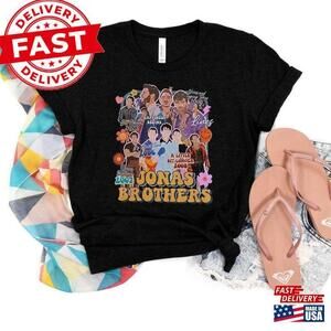 Jonas Five Albums One Night Tour Shirt Brothers  T-Shirt  Classic